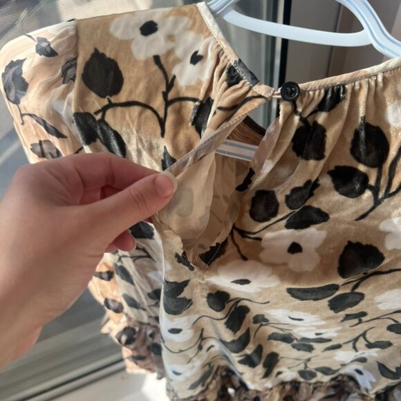 kate spade peplum blouse top size 4 like new no tags - Picture 5 of 7
